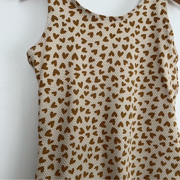 H&M Textured Heart Print One Piece - Picture 3 of 8